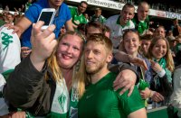 Fussball, 1. Bundesliga  Saison 2013/2014: SV Werder Bremen - Hertha BSC Berlin