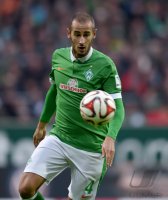 Fussball, 1. Bundesliga  Saison 2014/2015: SV Werder Bremen - Hannover 96