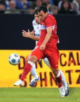 Fussball 1. Bundesliga: T Home Cup , Schalke 04 - VfB Stuttgart