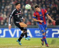 Fussball CHL  Saison 2011/2012:  FC Basel - FC Bayern Muenchen