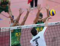 Volleyball International Laenderspiel Deutschland - Brasilien