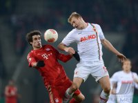 FUSSBALL DFB POKAL  Saison 2012/2013:  FC Augsburg - FC Bayern Muenchen