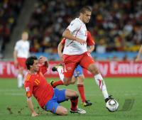FUSSBALL WM 2010, VORRUNDE: Spanien - Schweiz