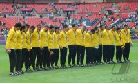 FUSSBALL Olympia 2012 FINALE: Team Brasilien