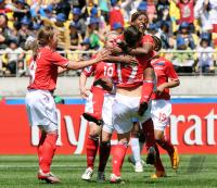 Fussball Frauen FIFA U 17  WM  2008  Brasilien - England