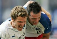 Fussball 1. Bundesliga: Hamburger SV - Bayern, jubel HSV