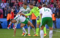 Fussball Europameisterschaft Achtelfinale 2016: Wales - Nordirland