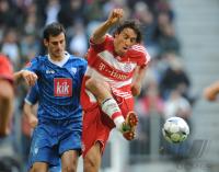 Fussball 1. BL Bayern-Bochum; Zweikampf