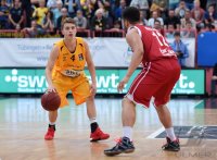 Basketball 1. Bundesliga 15/16 Hauptrunde: Walter Tigers Tuebingen - Brose Baskets Bamberg