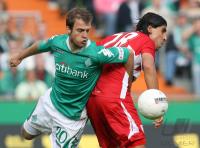 Fussball 1. Bundesliga: Bremen - Stuttgart