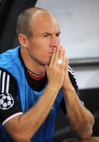 Fussball CHL  Saison 2011/2012: Arjen Robben (FC Bayern Muenchen)