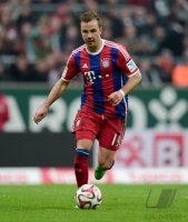 Fussball, 1. Bundesliga  Saison 2014/2015: SV Werder Bremen - FC Bayern Muenchen