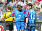 FUSSBALL 1. Bundesliga  FC Bayern - Kaiserslautern  Tchato-Sforza im Gespraech