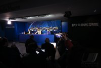 FUSSBALL CHAMPIONS LEAGUE SAISON 24/25
Viertelfinal Rueckspiel, Inter Mailand - FC Bayern Muenchen