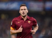 FUSSBALL SERIE A 2014/2015:  Francesco Totti (AS Rom)