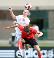 Fussball International  U 20 Halbfinale Oesterreich - Tschechien