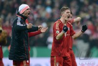 FUSSBALL DFB POKAL  Saison 2012/2013:  FC Bayern Muenchen - Borussia Dortmund