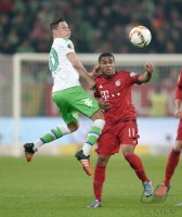 Fussball DFB Pokal, 2. Hauptrunde 2015/2016: VfL Wolfsburg - FC Bayern Muenchen