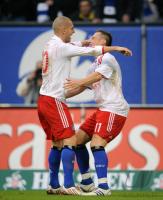 FUSSBALL 1. BUNDESLIGA: Hamburg - Dortmund