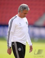 Fussball Supercup Finale 2013: Trainer Jose Mourinho (FC Chelsea)