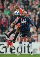 Fussball CHL  Saison 2010/2011:  FC Bayern Muenchen - Inter Mailand