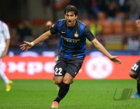 FUSSBALL SERIE A: Diego Milito (Inter Mailand)