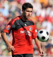 FUSSBALL 1. BUNDESLIGA: Leverkusen, HAGGUI Einzelaktion