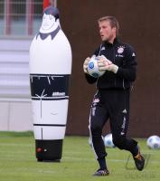 Fussball 1. Bundesliga: Training beim FC Bayern Muenchen