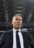 Fussball CHL 15/16 Achtelfinale: Trainer Zinedine Zidane (Real Madrid)