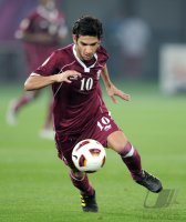 Fussball AFC Asian Cup 2011 Eroeffnungsspiel:  Hussain Yasser (Katar)