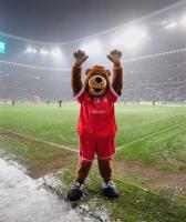 Fussball : Maskottchen Berni  FC Bayern Muenchen