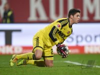 Fussball 1. Bundesliga 13/14: Torwart Patrick Rakovsky (1. FC Nuernberg)