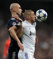 Fussball: Champions League Achtelfinale, Saison 2010/2011: Madrid - Lyon