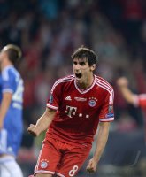 Fussball Supercup Finale 2013: JUBEL Javi Martinez (FC Bayern Muenchen)