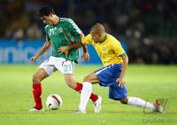 Fussball International 42. Copa America in VenezuelaBrasilien - Mexiko