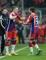 Fussball 1. Bundesliga Saison 14/15: FC Bayern Muenchen - TSG 1899 Hoffenheim