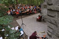 Gutenachtgeschicht unterwegsBesichtigung der Werkstatt der Schoenbuchbahn;