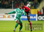 Fussball CL: Leverkusen - Maccabi Haifa, Zweikampf