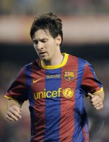 FUSSBALL International  COPA DEL REY  10/11: Lionel Messi (Barca)