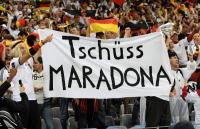 FUSSBALL WM 2010, VIERTELFINALE: ARGENTINIEN - DEUTSCHLAND