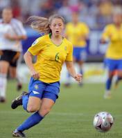 Fussball Frauen FIFA U 20  WM  2008   Viertelfinale  Brasilien - Deutschland