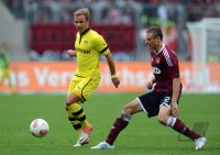 Fussball 1. Bundesliga, Saison 2012/2013: 1. FC Nuernberg - Borussia Dortmund