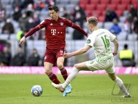 Fussball 1. Bundesliga Saison 21/22: FC Bayern Muenchen - SpVgg Greuther Fuerth