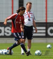 Fussball 1. Bundesliga: Training beim FC Bayern Muenchen