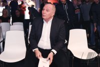 Fussball 1. Bundesliga Saison 18/19: Ehrung Doubelsieger 1969 des FC Bayern Muenchen