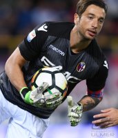 FUSSBALL SERIE A 2017/2018: Torwart Antonio Mirante (FC Bologna)