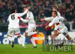 Fussball UCL: Stuttgart - Glasgow, Jubel n. 1:0