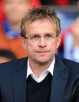Fussball CHL  Saison 2010/2011:  Trainer Ralf Rangnick (FC Schalke 04)