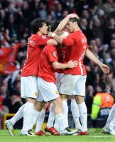 Fussball CHL  Halbfinale:   Manchester United  - FC Barcelona