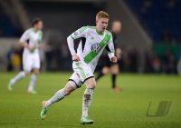 Fussball DFB Pokal Viertelfinale 13/14: Kevin De Bruyne (VfL Wolfsburg)